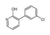 3-(3-chlorophenyl)-1H-pyridin-2-one Structure