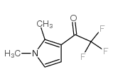 Ethanone, 1-(1,2-dimethyl-1H-pyrrol-3-yl)-2,2,2-trifluoro- (9CI) Structure