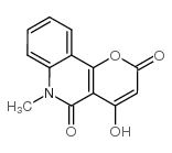 4-Hydroxy-6-Methyl-2H-Pyrano[3,2-c]Quinoline-2,5(6H)-Dione picture