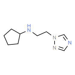 1H-1,2,4-Triazole-1-ethanamine,N-cyclopentyl-(9CI)结构式