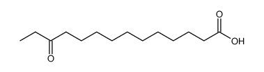 12-oxo-tetradecanoic acid Structure