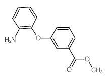 Methyl 3-(2-aminophenoxy)benzoate Structure