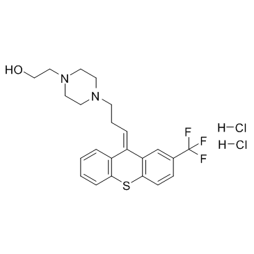 Fupentixol dihydrochloride structure