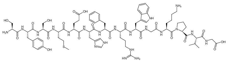 ACTH (1-14) structure