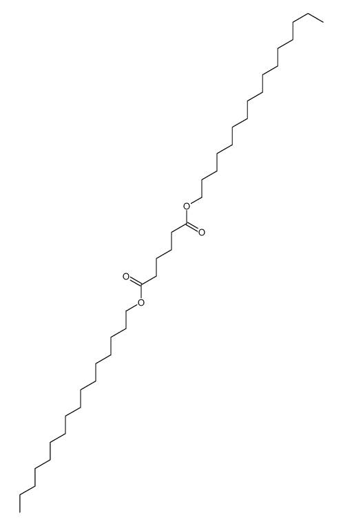 二鲸蜡醇己二酸酯结构式