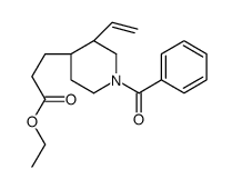 ethyl 3-[(3S,4S)-1-benzoyl-3-ethenylpiperidin-4-yl]propanoate Structure