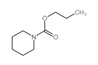 1-Piperidinecarboxylicacid, propyl ester结构式