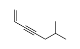 6-methylhept-1-en-3-yne Structure