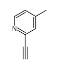 2-ethynyl-4-methylpyridine(SALTDATA: FREE) Structure