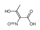 Crotonic acid, 3-hydroxy-2-nitroso- (8CI) Structure