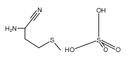 methiononitrile sulfate结构式