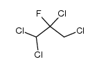 1,1,2,3-tetrachloro-2-fluoro-propane Structure