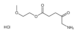 METHOXYETHOXY 5-AMINOLEVULINATE HYDROCHLORIDE结构式