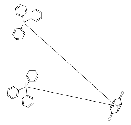 cyclohexa-2,5-diene-1,4-dione; platinum(+4) cation; triphenylphosphanium Structure