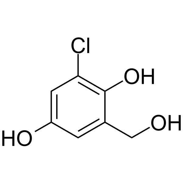 3-Chlorogentisyl alcohol Structure