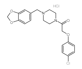 Fipexide hydrochloride结构式