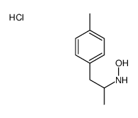 N-[1-(4-methylphenyl)propan-2-yl]hydroxylamine,hydrochloride Structure