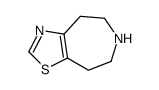 5,6,7,8-四氢-4H-噻唑并[4,5-d]氮杂结构式