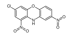 3-chloro-1,8-dinitro-10H-phenoxazine Structure