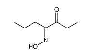 heptane-3,4-dione 4-oxime Structure