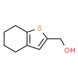 (4,5,6,7-Tetrahydro-1-benzothiophen-2-yl)methanol结构式