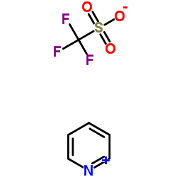 吡啶三氟甲烷磺酸盐结构式