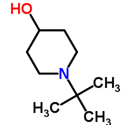 1-tert-Butylpiperidin-4-ol structure