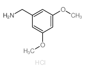 (3,5-dimethoxyphenyl)methanamine结构式