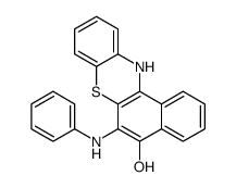 6-anilino-12H-benzo[a]phenothiazin-5-ol Structure