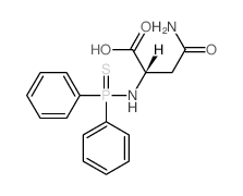 L-Asparagine, N2-(diphenylphosphinothioyl)- picture