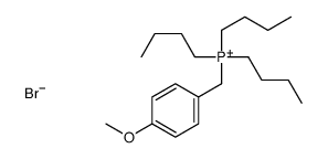 tributyl-[(4-methoxyphenyl)methyl]phosphanium,bromide Structure