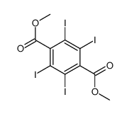 dimethyl 2,3,5,6-tetraiodobenzene-1,4-dicarboxylate结构式