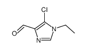 5-chloro-1-ethylimidazole-4-carbaldehyde Structure