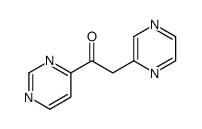 2-pyrazin-2-yl-1-pyrimidin-4-ylethanone结构式