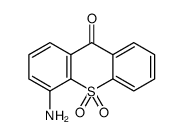 4-amino-10,10-dioxothioxanthen-9-one Structure