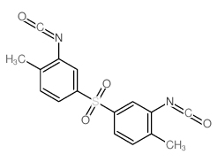 Benzene,1,1'-sulfonylbis[3-isocyanato-4-methyl- picture