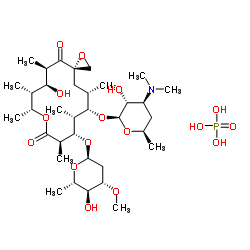 Matromycin (phosphate) structure