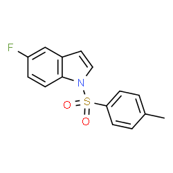 5-fluoro-N-tosylindole structure