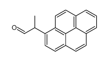 2-(1-pyrenyl)propanal Structure