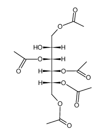 Penta-O-acetyl-mannit Structure