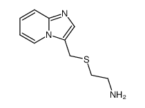 2-(Imidazo[1,2-a]pyridin-3-ylmethylsulfanyl)-ethylamine Structure