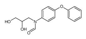 N-(2,3-dihydroxypropyl)-N-(4-phenoxyphenyl)formamide结构式