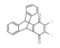 9, 10[1,2]-Benzenoanthracene-1,4-dione, 2,3-dichloro-9,10-dihydro- picture