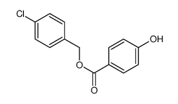 (4-chlorophenyl)methyl 4-hydroxybenzoate结构式