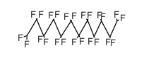 1H,12H-tetracosafluoro-dodecane Structure