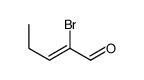 2-bromopent-2-enal结构式