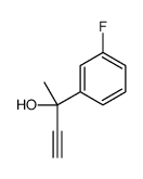 2-(3-FLUOROPHENYL)-3-BUTYN-2-OL Structure