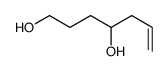 hept-6-ene-1,4-diol结构式