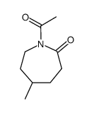 2H-Azepin-2-one, 1-acetylhexahydro-5-methyl- (6CI,7CI)结构式