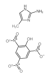 4-methyl-3H-imidazol-2-amine; 2,4,6-trinitrophenol结构式